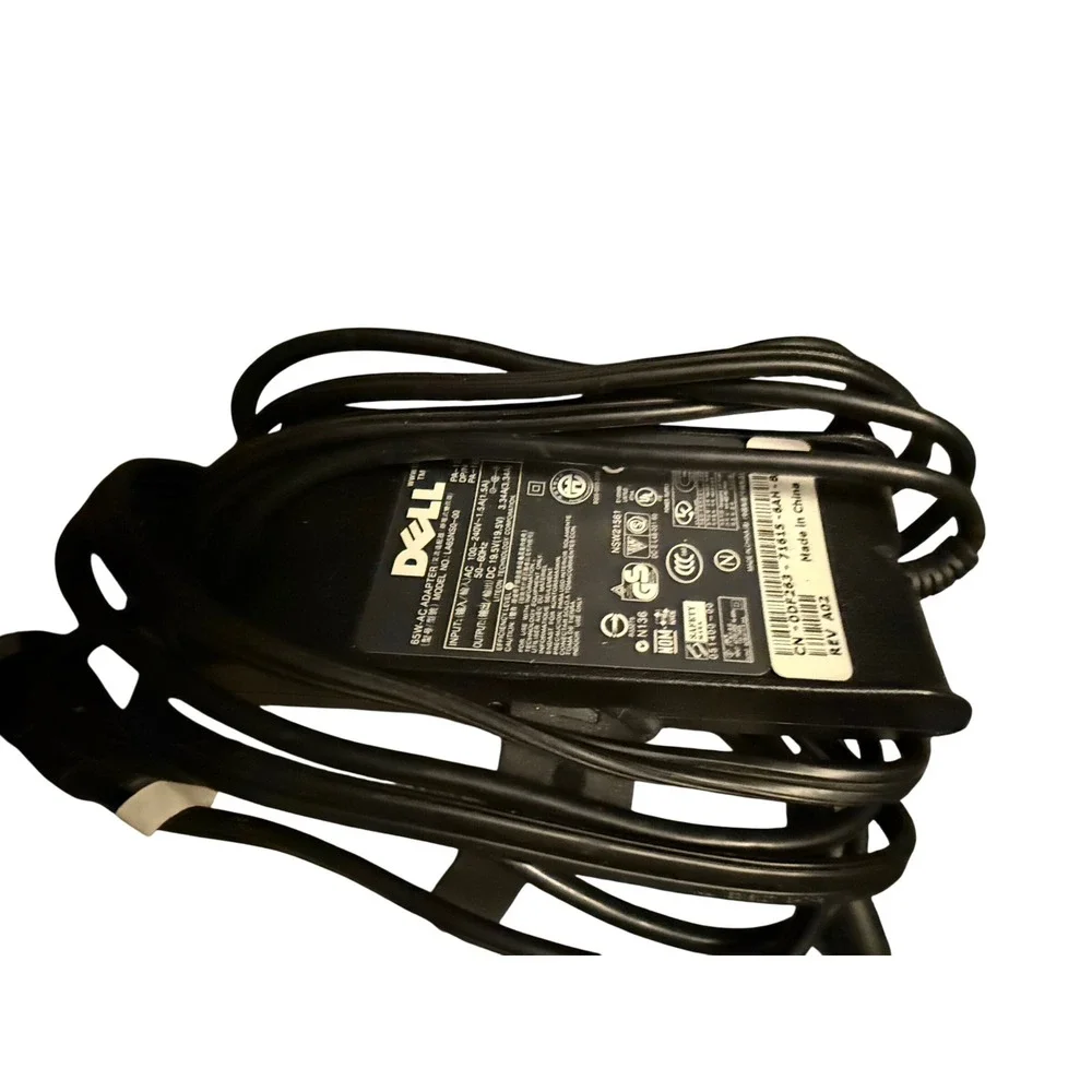 Pre-Owned Dell AC Adapter 65W Laptop ChargerOEM Power Supply